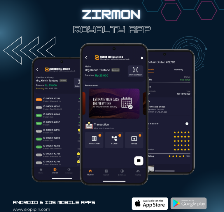 mobile app android ios zirmon